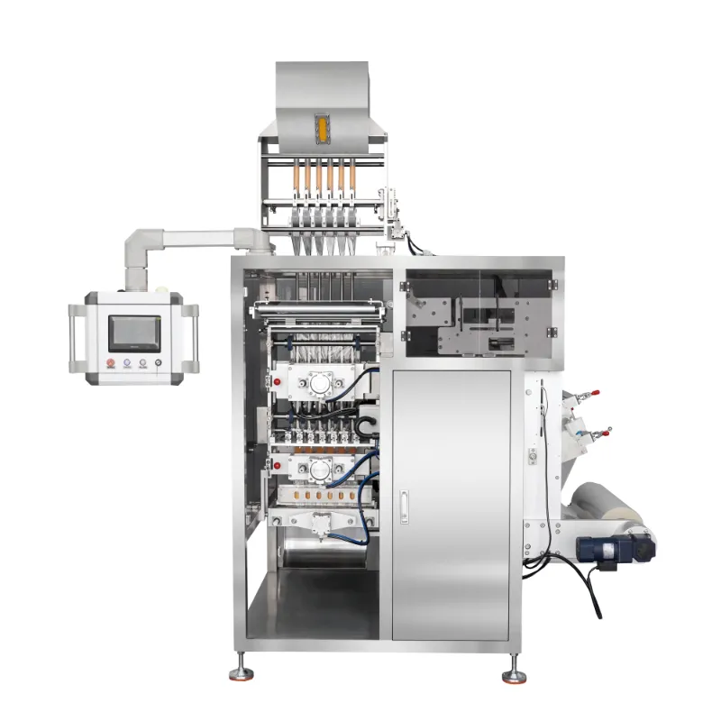 Munfr&auml;schare Granulatp&aring;se VFFS Form Fill Seal Pack Machine