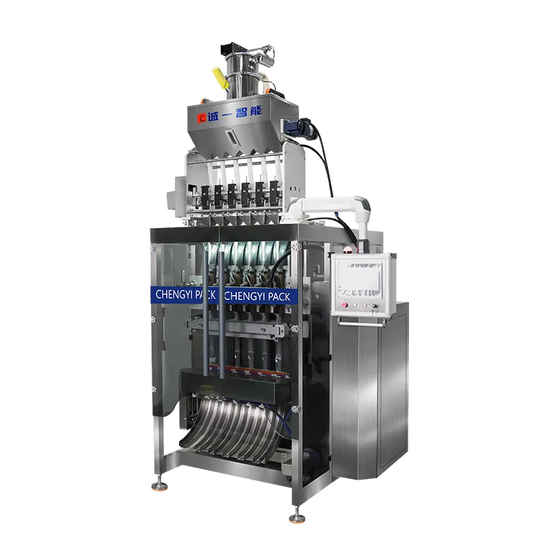 Multi-lane Granule Stick Pack Pack Machine